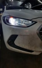 Установка ксенона Hyundai Elantra 2014 р.в.