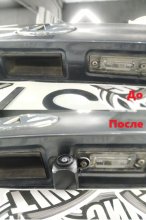 Установка камеры заднего вида Volkswagen Jetta 2007