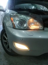 Установка світлодіодних ламп Lexus RX 350 2008 р.в.