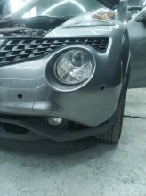 Установка парктроника Nissan Juke 2017