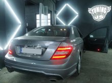 Установка камеры заднего вида Mercedes-Benz С 300 2013 г.в.