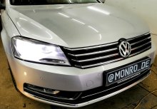 Встановлення лед ламп Volkswagen Passat b7